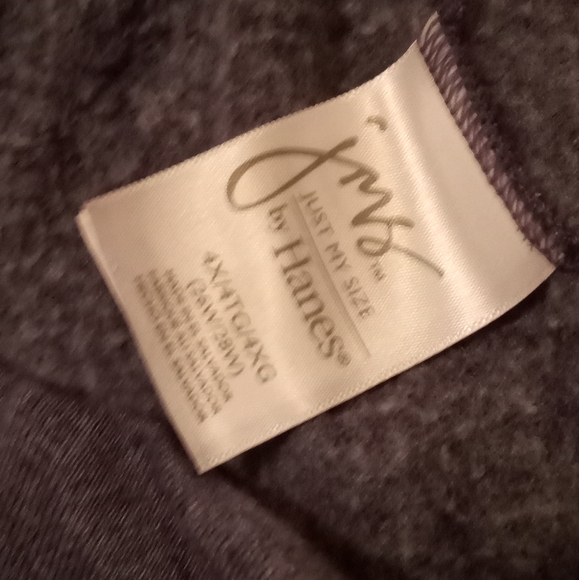 Just My Size Blue Sweat Pants Sz 4X - Picture 6 of 6